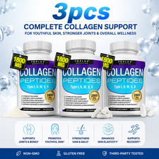 3pcs Toplux Multi Collagen Peptides 1800mg Ty...