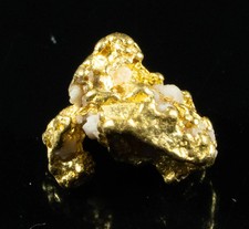 #753 Natural Gold Nugget Australian .74 Grams Genuine