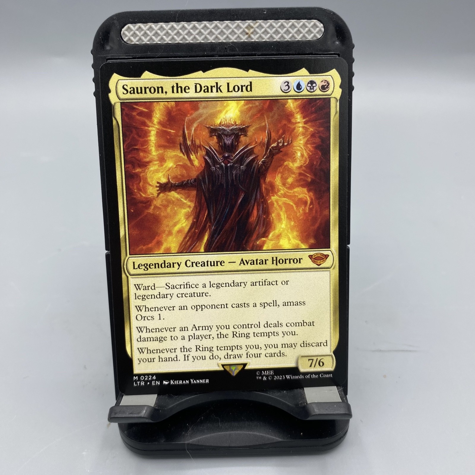 Sauron, the Dark Lord #224 (NM) Lord of the Rings LTR Magic MTG