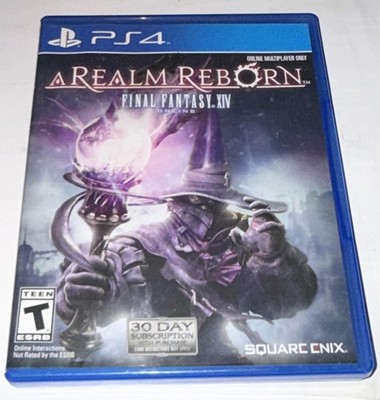 Final Fantasy XIV A Realm Reborn PlayStation 4 PS4 Online Game Square Enix NTSC