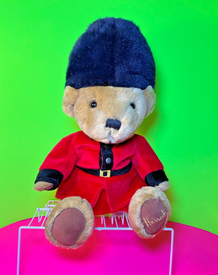 Harrods knights Bridge British Royal Guard Teddy Bear plush  13 