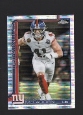 2025 Topps Chrome #232 Micah McFadden Pulsar Refractor
