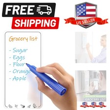 Dry Erase Grocery List for Fridge - 4.5 x 8.5 in Dry Erase Shopping List for ...