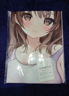 m21 Dakimakura Cover Sato Miyuki Competitive Swimsuit Ver. White Screen Life-siz