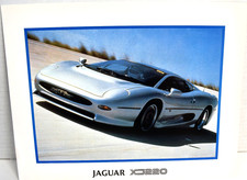 Jaguar XJ220 Specification Sales Sheet "The Fastest Production Car In The World"