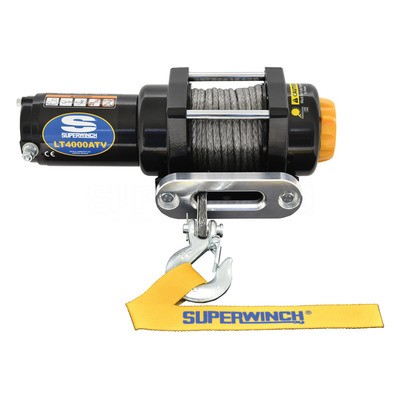 SUPERWINCH LT4000SR Winch 4000lb Winch Synthetic Rope- 1140230