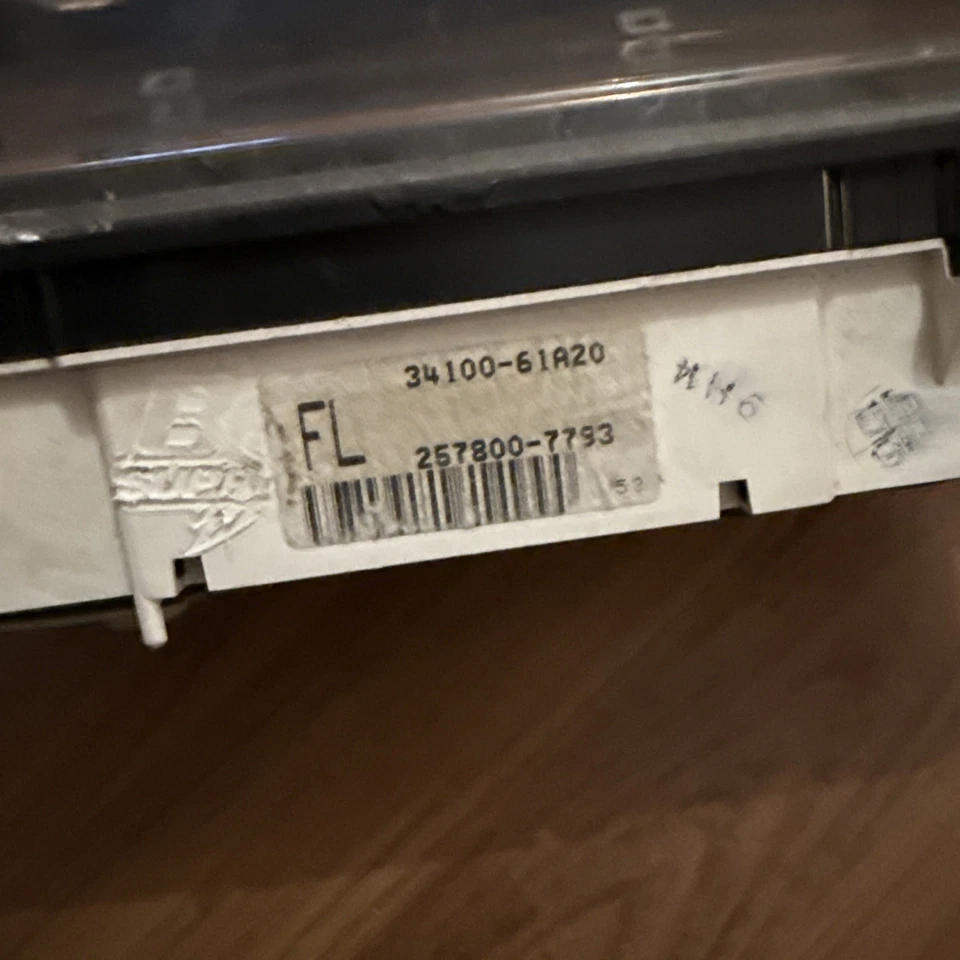 🔥1989-1995 Geo Tracker Suzuki Sidekick 2 puertas instrumento tablero calibre piezas Foto 3 de 4