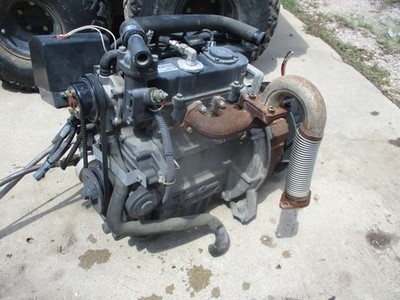 Used Kubota D722-ES04 3-Cyl Diesel Engine out of Generator, 13.2kw, 927 hrs