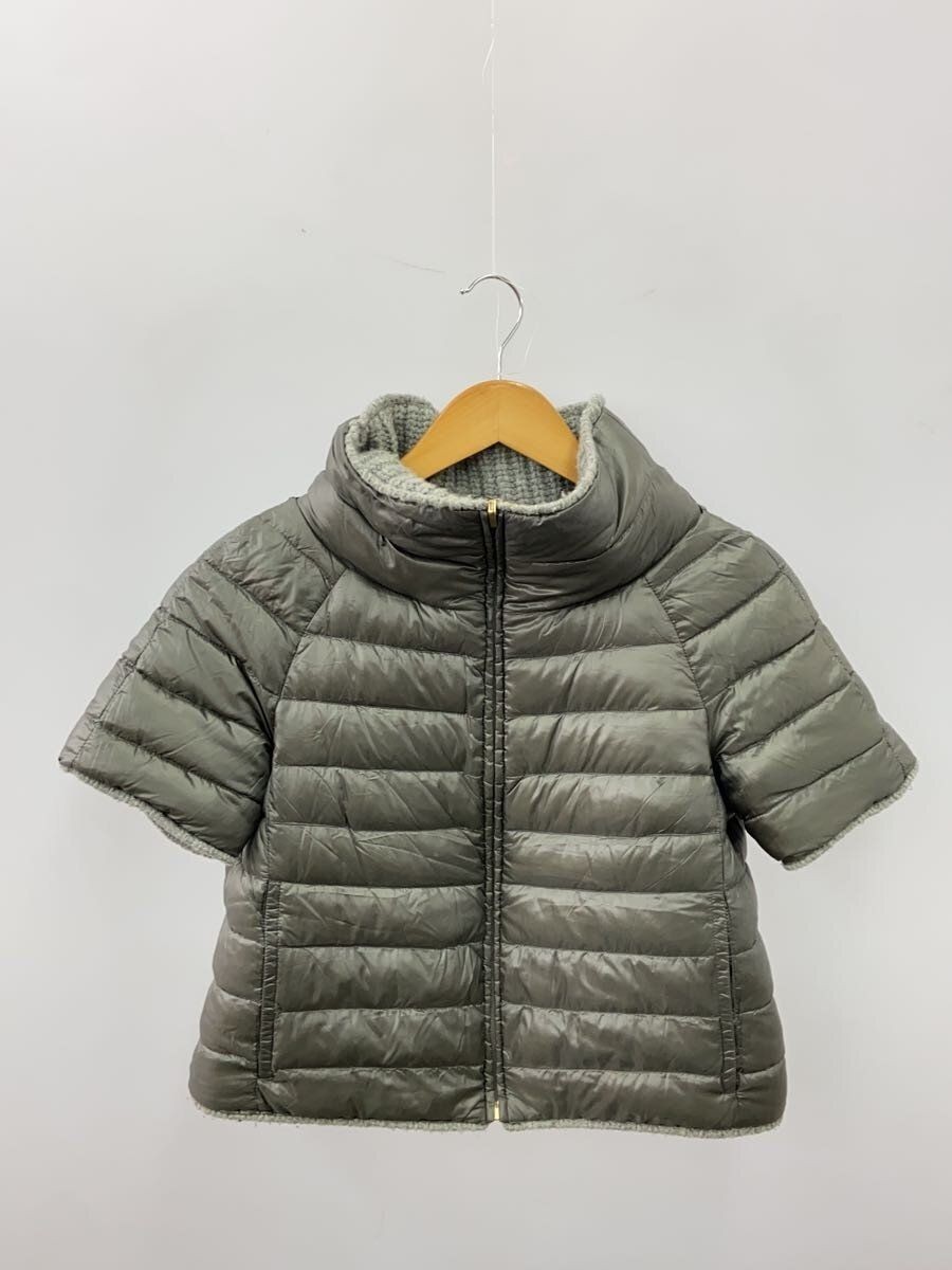 Herno reversible down jacket, short sleeve, gray … - image 6