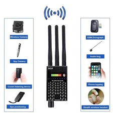 Camera Detector Wireless RF Detector GSM Bug GPS Tracker Finder Scanner Device 