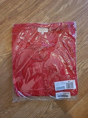 Brandneu Damengröße 10 Daxon rot Shirt