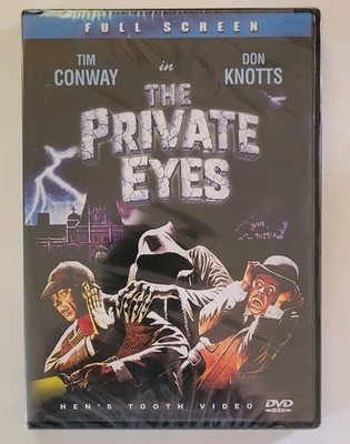The Private Eyes (DVD, 1980) Full Screen Brand New/Sealed