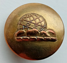 Rare Unusual Antique Large 24.7mm Livery Button by Firmin & Sons  Bull of London