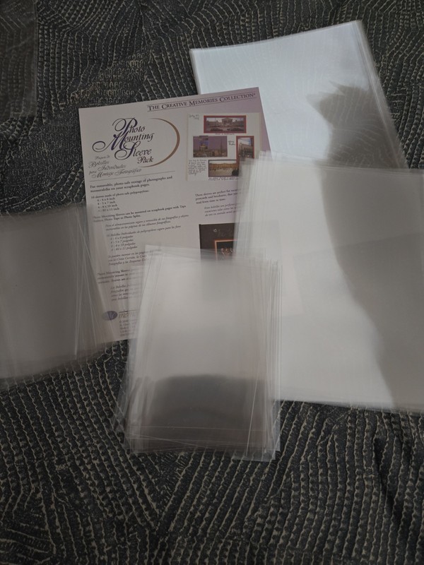 Creative Memories Photo Mounting Sleeves Variety Pack