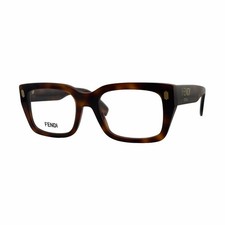 FENDI FF50094I Shiny Brown Eyeglasses Frames 52mm 19mm 145mm -053