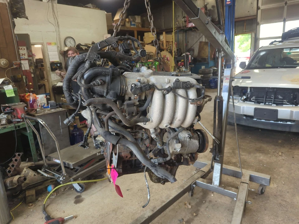 Engine motor KIA RIO 06 07 08 09 10 11 KNADH4A34A6666610 1.6L 162K *PICKUP ONLY* - Image 3 of 4