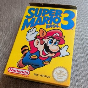 Super Mario Bros. 3 Nintendo NES PAL Boxed Game with Manual