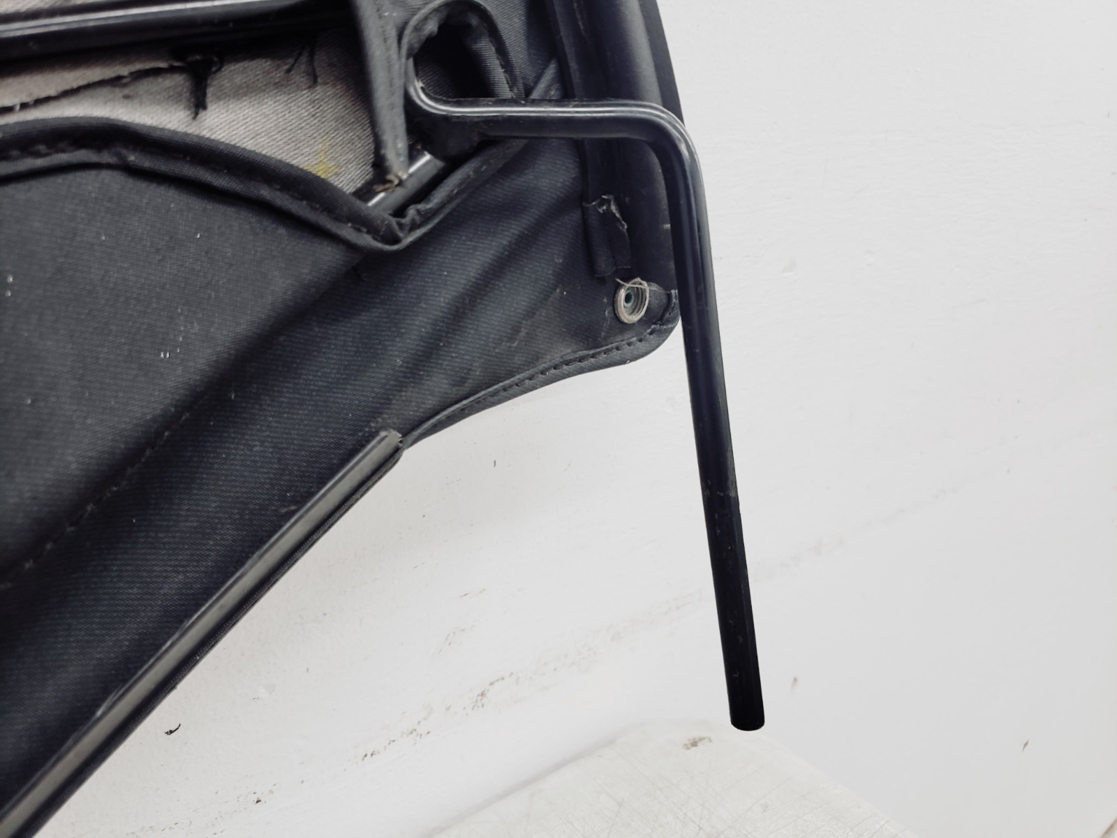 Bestop Upper Door for 87-95 Jeep Wrangler YJ Half Door Window SKIN & FRAME Black