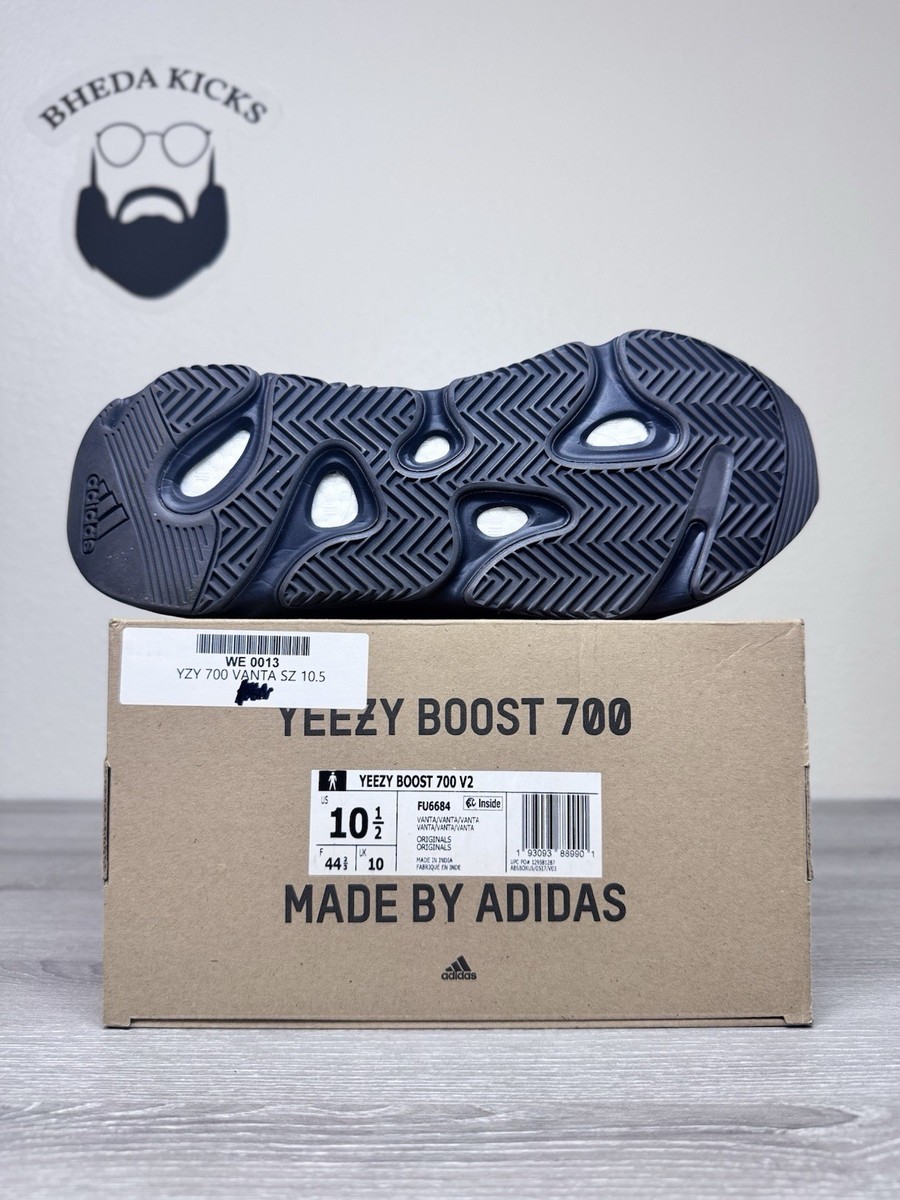 Size adidas Yeezy Boost 700 V2 Vanta Black FU6684 Brand New