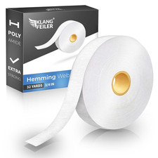 Nastro Termoadesivo, Orlo Adesivo 30Mt x 20Mm per Tessuti, Per NON Cucire