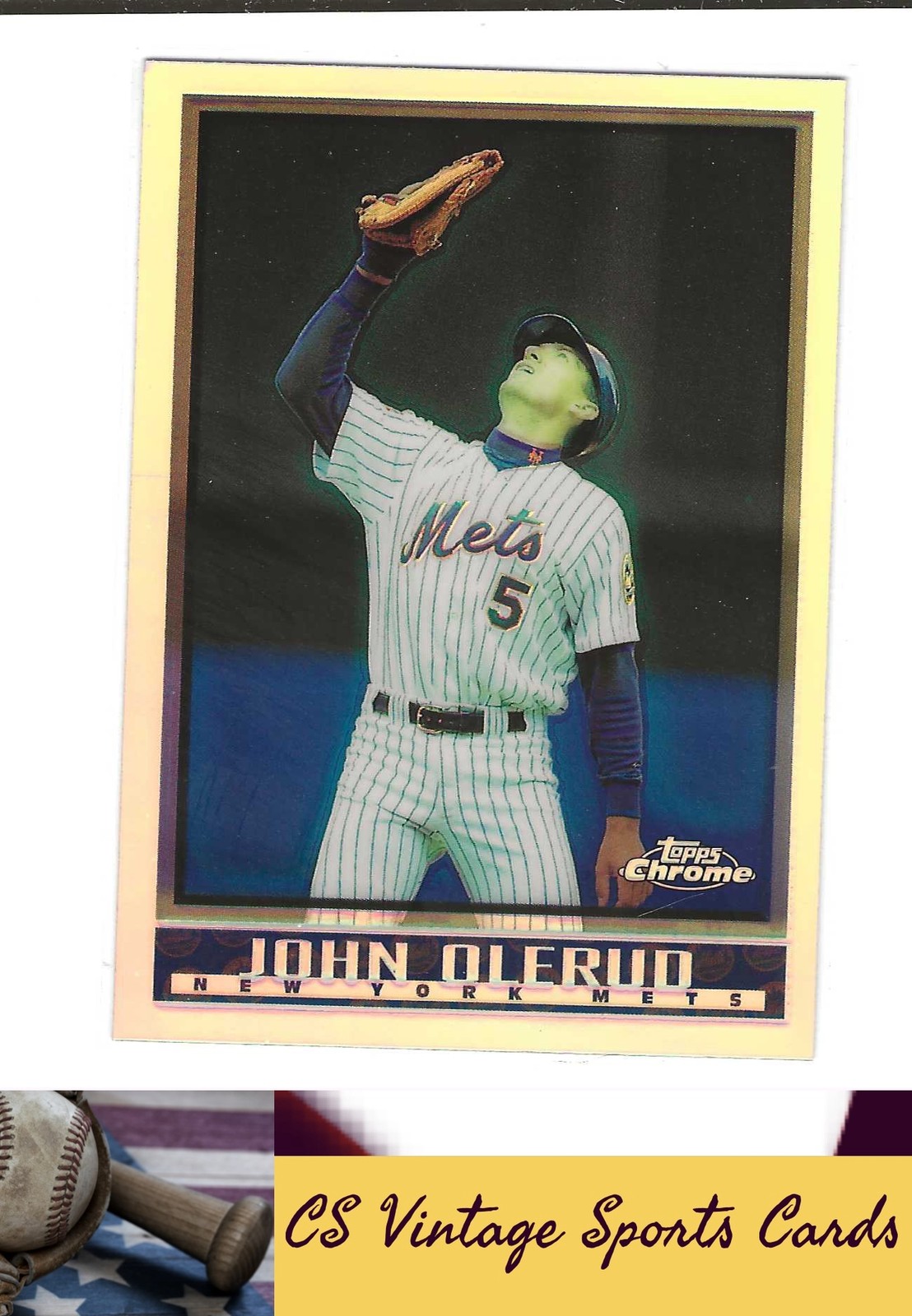 1998 Topps Chrome #324 John Olerud Refractors