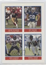 2004 Bazooka Stickers Julian Peterson Dat Nguyen Jamie Sharper Terrell Suggs l7y