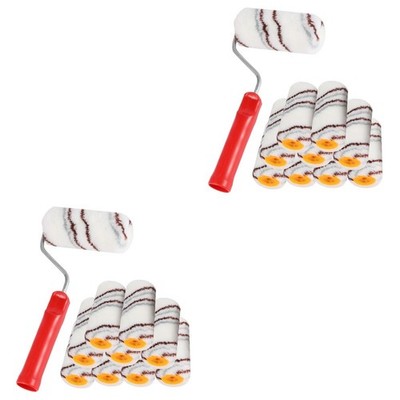  2 Sätze 11 stücke Heißschmelze Kleine Fingerrollenbürste Beschichtung