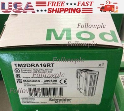 One  TM2DRA16RT PLC Module    In Box US Free TAX
