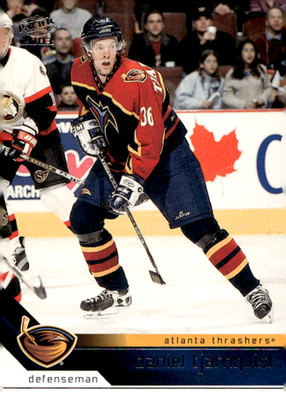 2002-03 Pacific DANIEL TJÄRNQVIST #22 NM