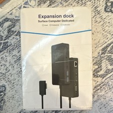 Docking Station for Microsoft Surface USB 3.0 HDMI VGA Black