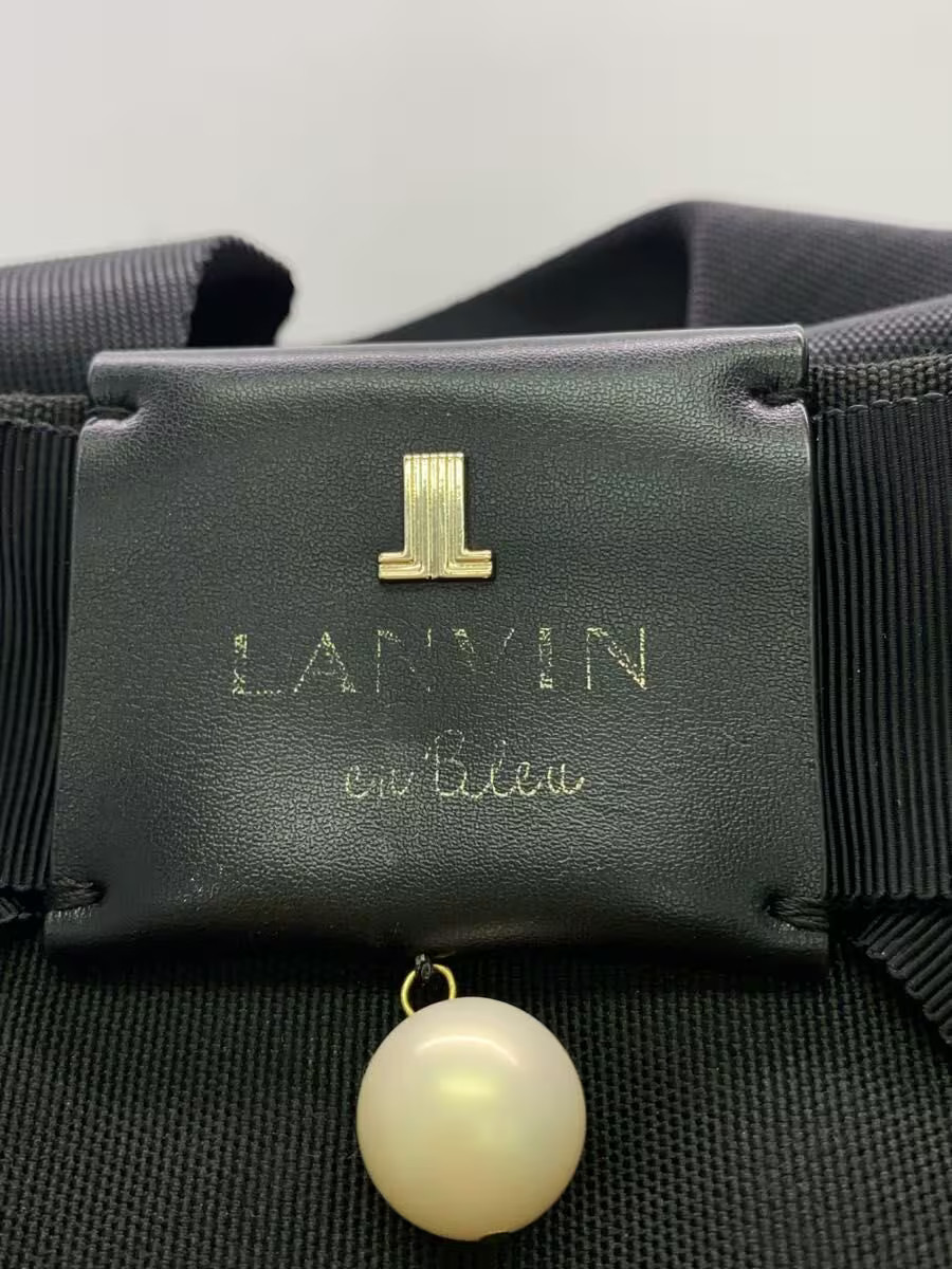 LANVIN en Bleu Backpack Polyester Black - image 5