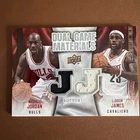 2009-10 Upper Deck - Dual Game Materials LeBron James, Michael Jordan