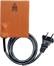 Silicone Engine Heated Pad 100X130mm, 120V Engine Heater Pad, 150W Adhesive Flex