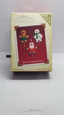 Hallmark Keepsake 2005 Joyful Jumping Jacks Set of 3 Christmas Ornaments 