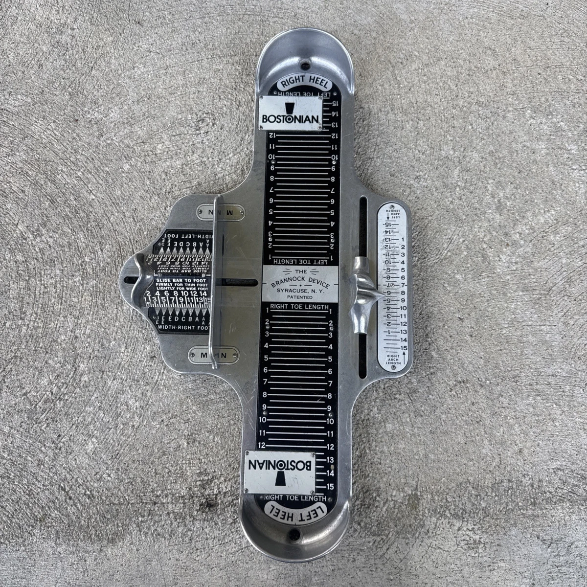 Men Original Vintage Shoe Brannock Devices for sale | eBay