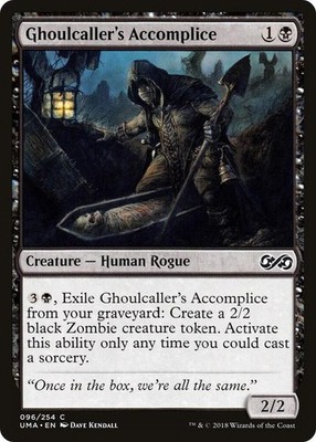 Magic: The Gathering Ultimate Masters Ghoulcaller's Accomplice BUY 1 GET 3 FREE!