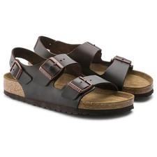 Birkenstock Milano oiled leather sandals in Habana EU 45 US men 12-12.5 regular