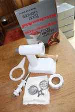 KITCHENAID FGA FOOD GRINDER ATTACHMENT LIGHTLY USED IN BOX
