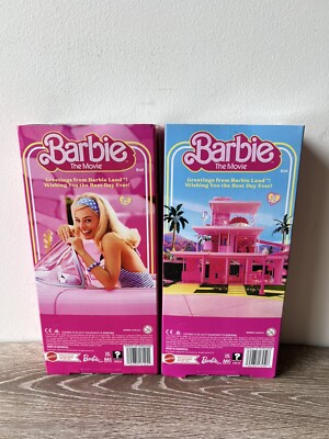 Barbie Ken Collector Doll Set The Movie Inline Neon Retro