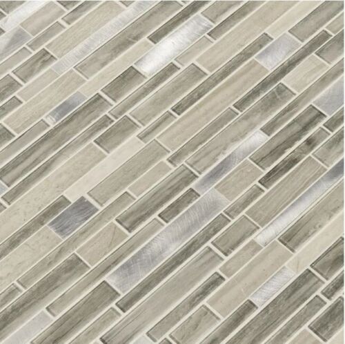 MSI Ocotillo 12in x 12in Mixed Glass Patterned Look Wall Tile Backsplash 20 sqft - Picture 4 of 4