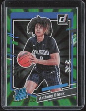 2023-24 Donruss #202 Anthony Black Green Laser Holo Rated Rookie