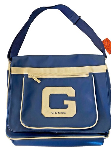 Vintage Monogram Guess White Faux Python Leather Y2K Bag | eBay