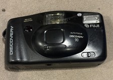 Fuji Discovery 90 Date 35mm Film Camera Auto Focus PARTS or REPAIR