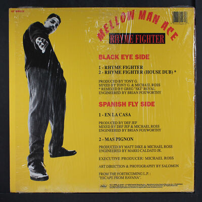 MELLOW MAN ACE: rhyme fighter CAPITOL 12