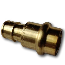 25 Pieces XFITTING 1/2" Press x Pex A Coupling, Propress Coupling, Lead Free