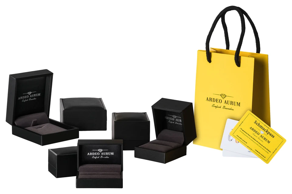 Goldring Trauring 375 Gold bicolor Weißgold Vintage-Stil Verlobungsring Ehering - Bild 4 von 4