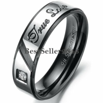 Frosted Stainless Steel Wedding Band Set - Bridal, Groom, Promise, Engagement Ring - Simple Silver Band