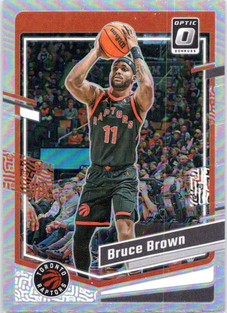 2023-24 Donruss Optic #39 Bruce Brown Holo