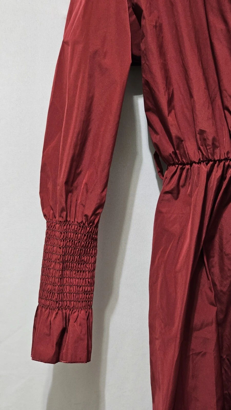 CAMICIA DONNA ROSSA VALENTINO TAGLIA 38IT 2US ABITO IN TAFFETA $975