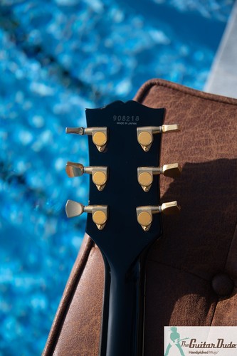 1999 Epiphone by Gibson Les Paul Custom Elite - w Open Book HS - Made in Japan! - Picture 5 of 17